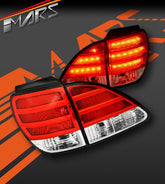 Clear Red LED Tail Lights with garnish for Lexus RX300 XU10 1999 - 2003 - Mars Performance